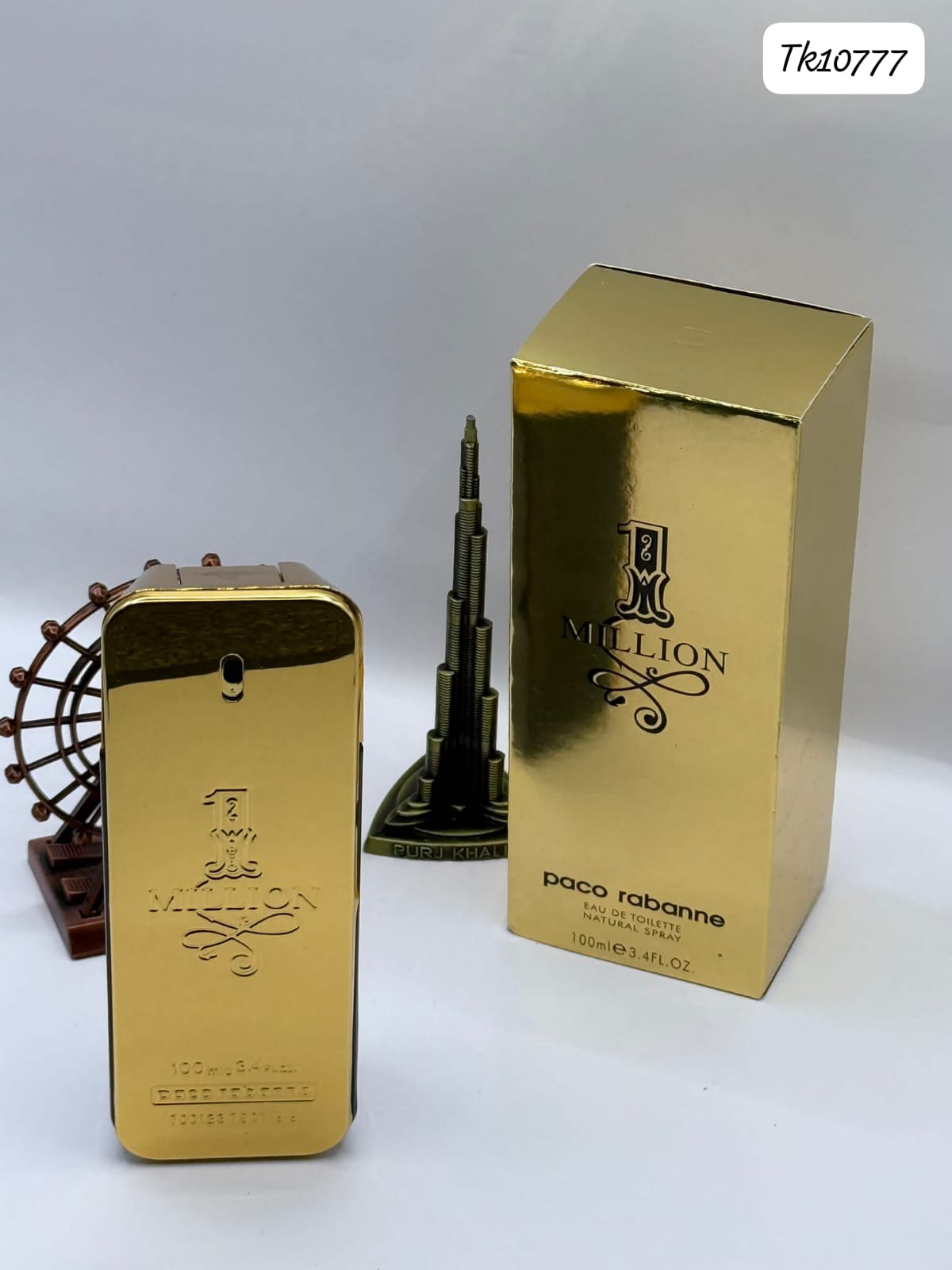 Paco Rabanne 1 Million For Men 3.4 Oz Eau de Toilette Spray