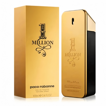 Paco Rabanne 1 Million For Men 3.4 Oz Eau de Toilette Spray